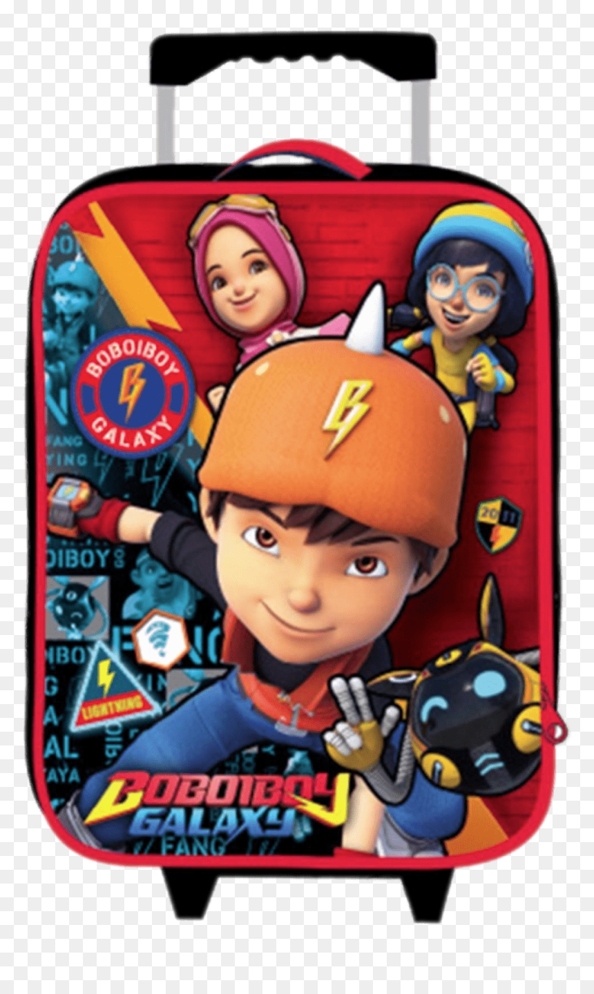 Boboiboy Galaxy Luggage Bag - Bag Boboiboy Yaya, HD Png Download - hand bags png