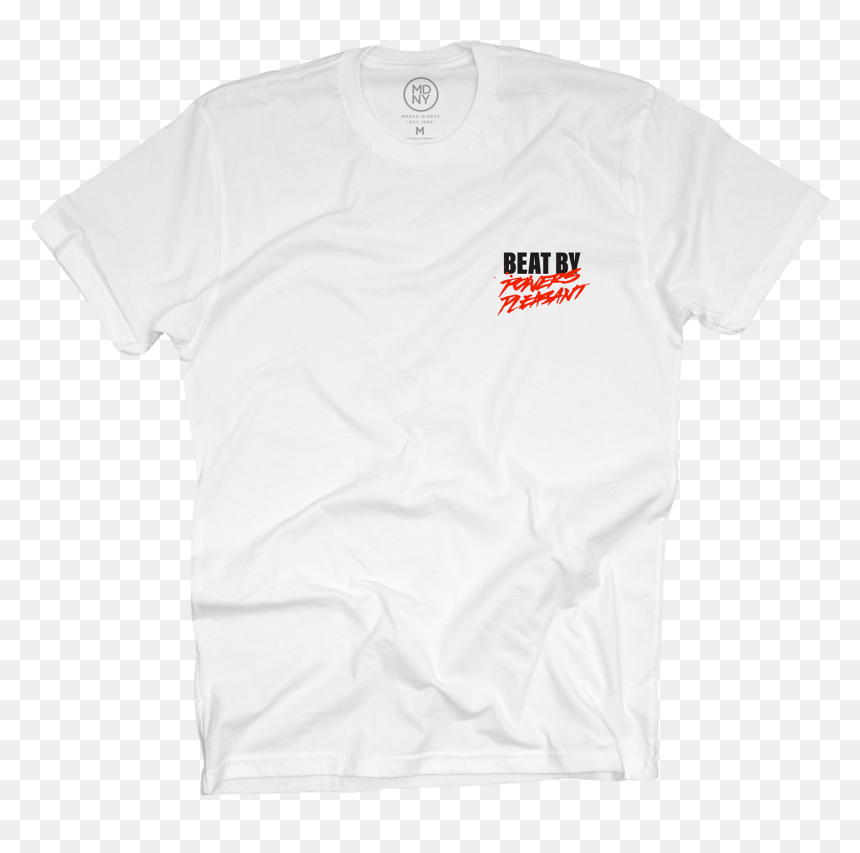 Beat By Powers White T-shirt Beat - Ernie Ball T Shirt, HD Png Download - white tee png