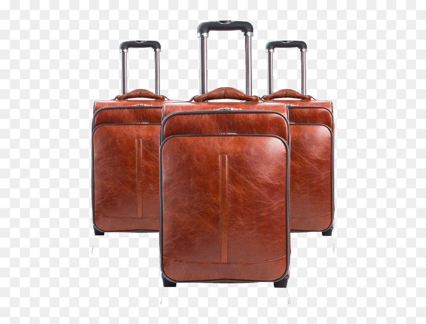 Leather Travel Bag Png, Transparent Png - hand bags png