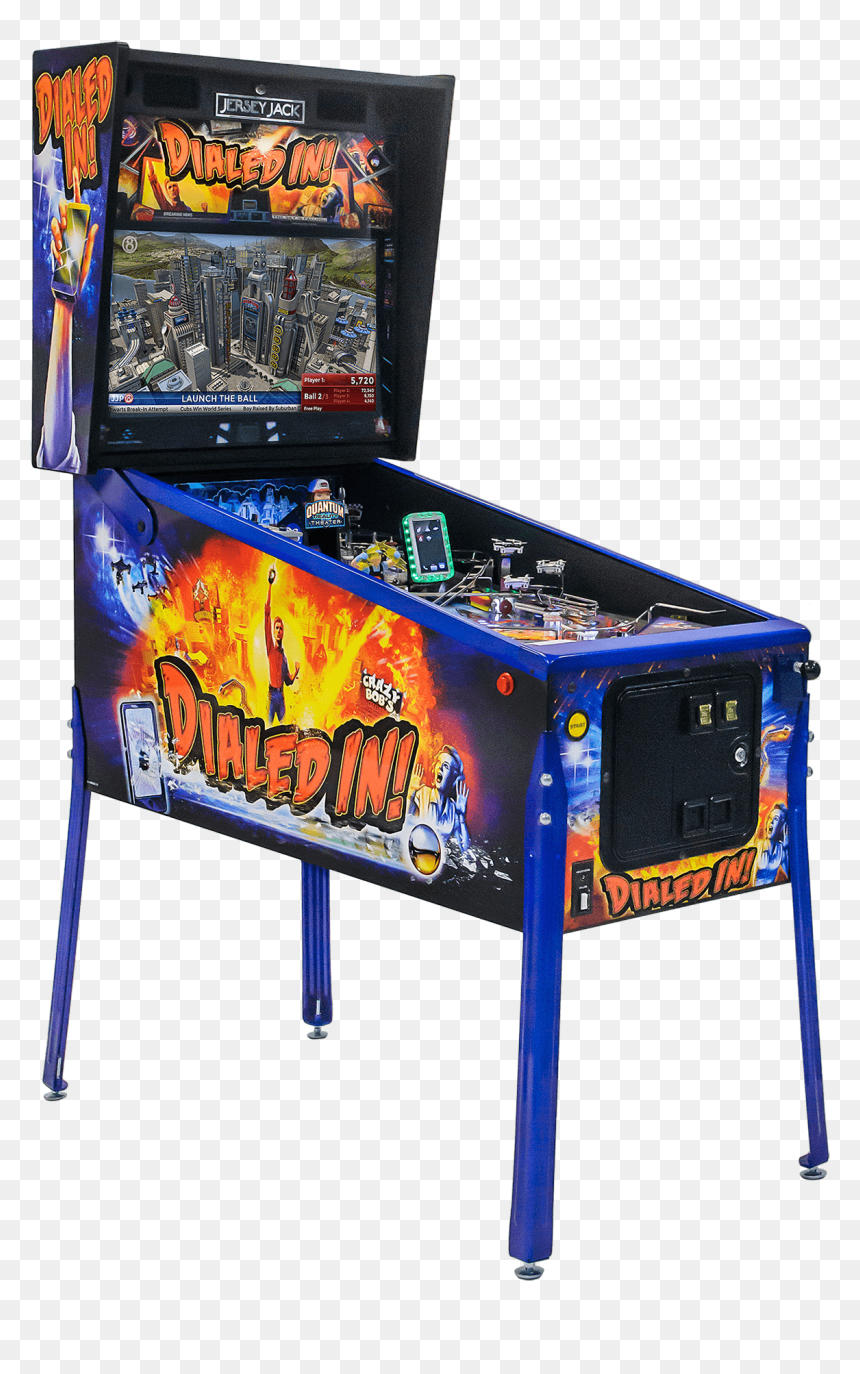 Dialed In Le - Dialed In Collector's Edition, HD Png Download - pinball machine png