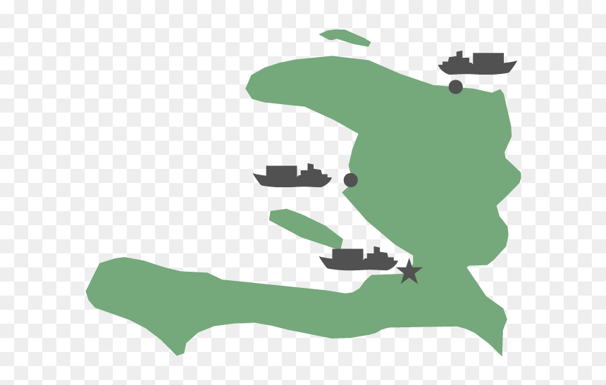 Mapa De Haiti Vector, HD Png Download - haiti png