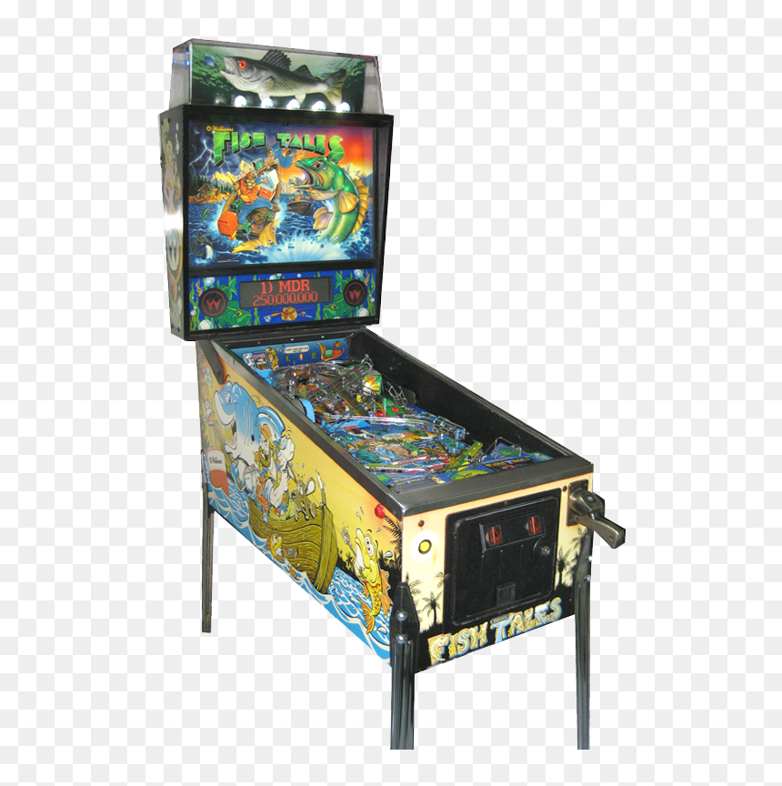 Devolutions Pinball Fishtail - Fish Tales Pinball, HD Png Download - pinball machine png