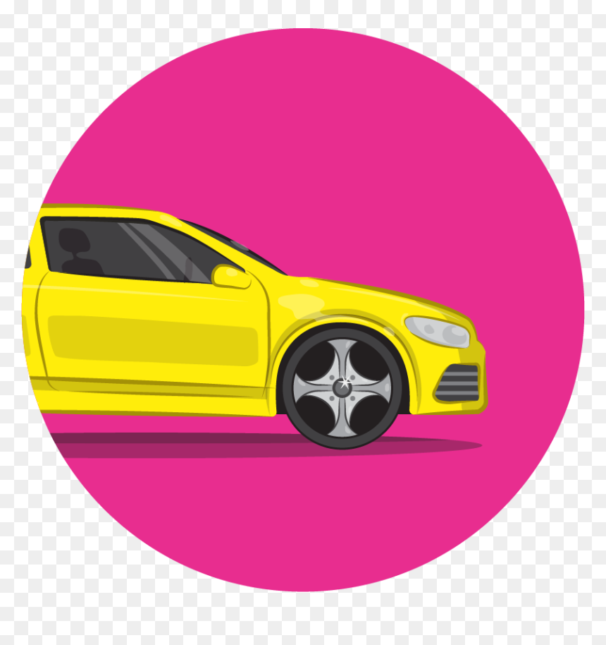 Icon Car - Sports Car, HD Png Download - destroyed car png