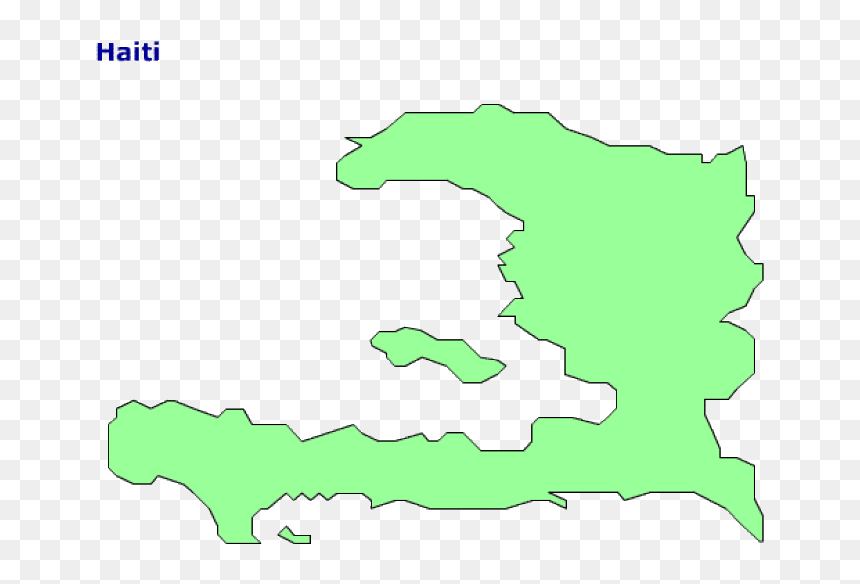 Map Of Haiti - Haiti Country Map Outline, HD Png Download - haiti png