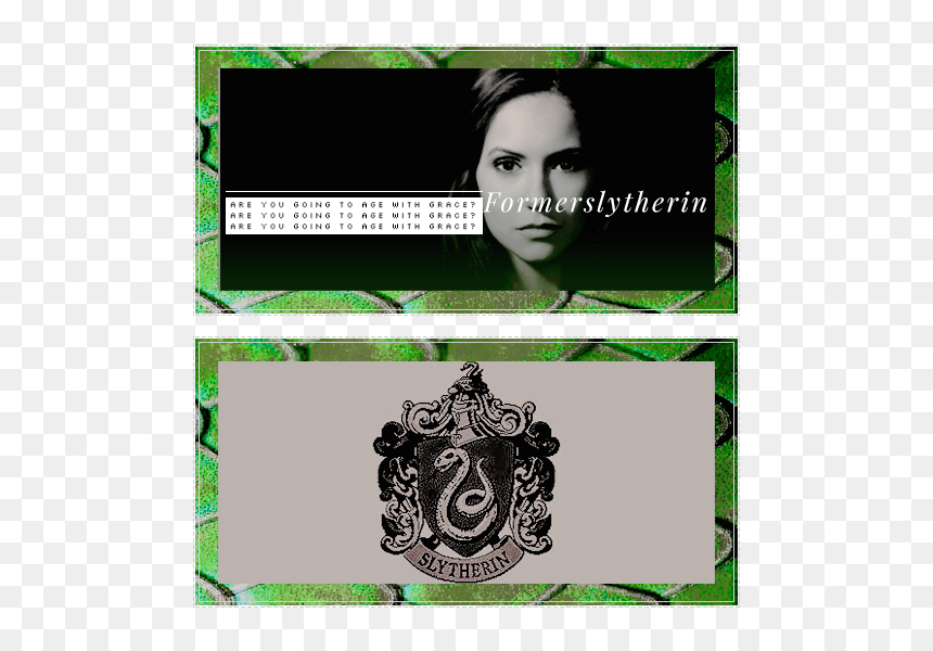 Are You Going To Age Without Mistakesare You Going - Slytherin Crest, HD Png Download - harry potter png tumblr