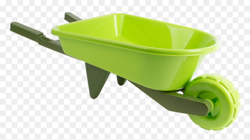 Children Wheel Barrow Plastic, HD Png Download - wheelbarrow png