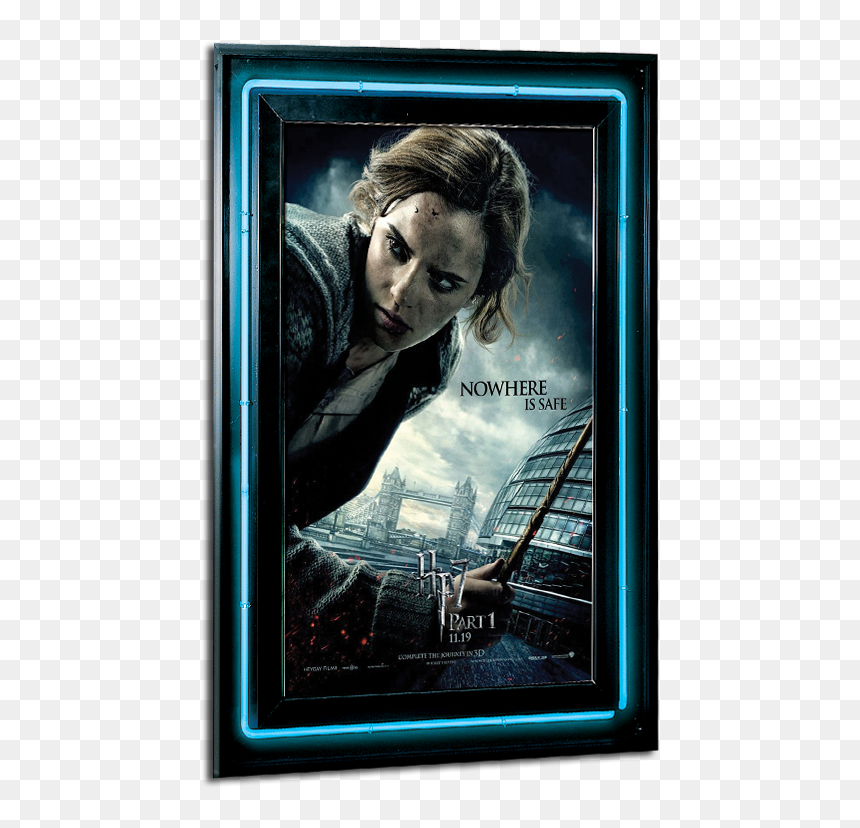 Neon Reflections Series Poster Marquee - Harry Potter Tower Bridge, HD Png Download - movie marquee png
