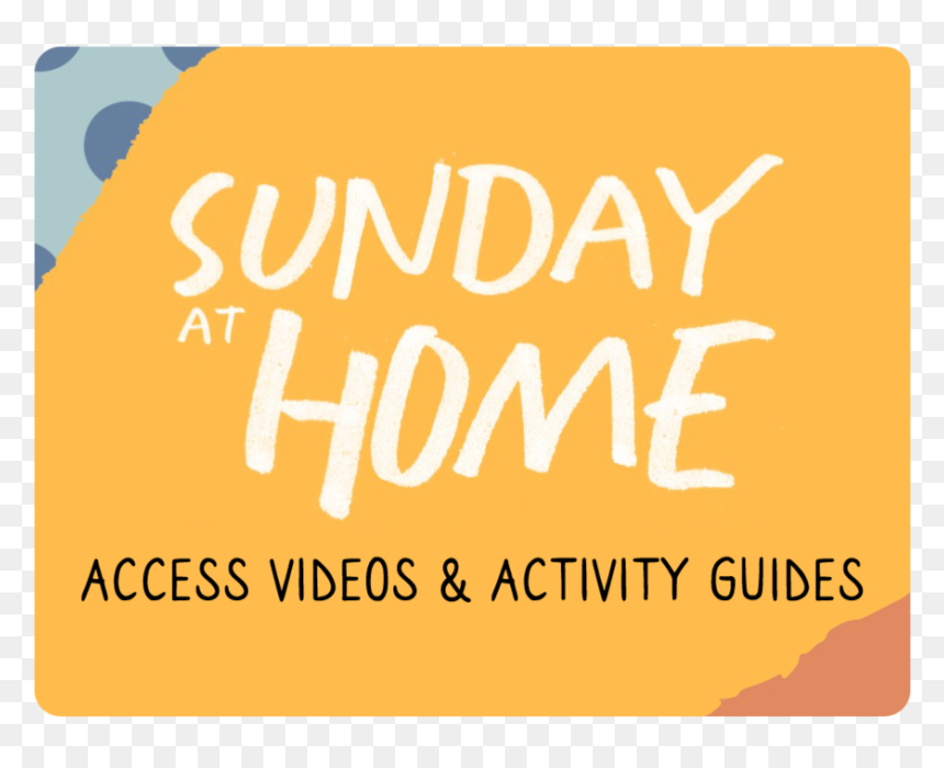 Sunday At Home Button - Graphic Design, HD Png Download - home button image png