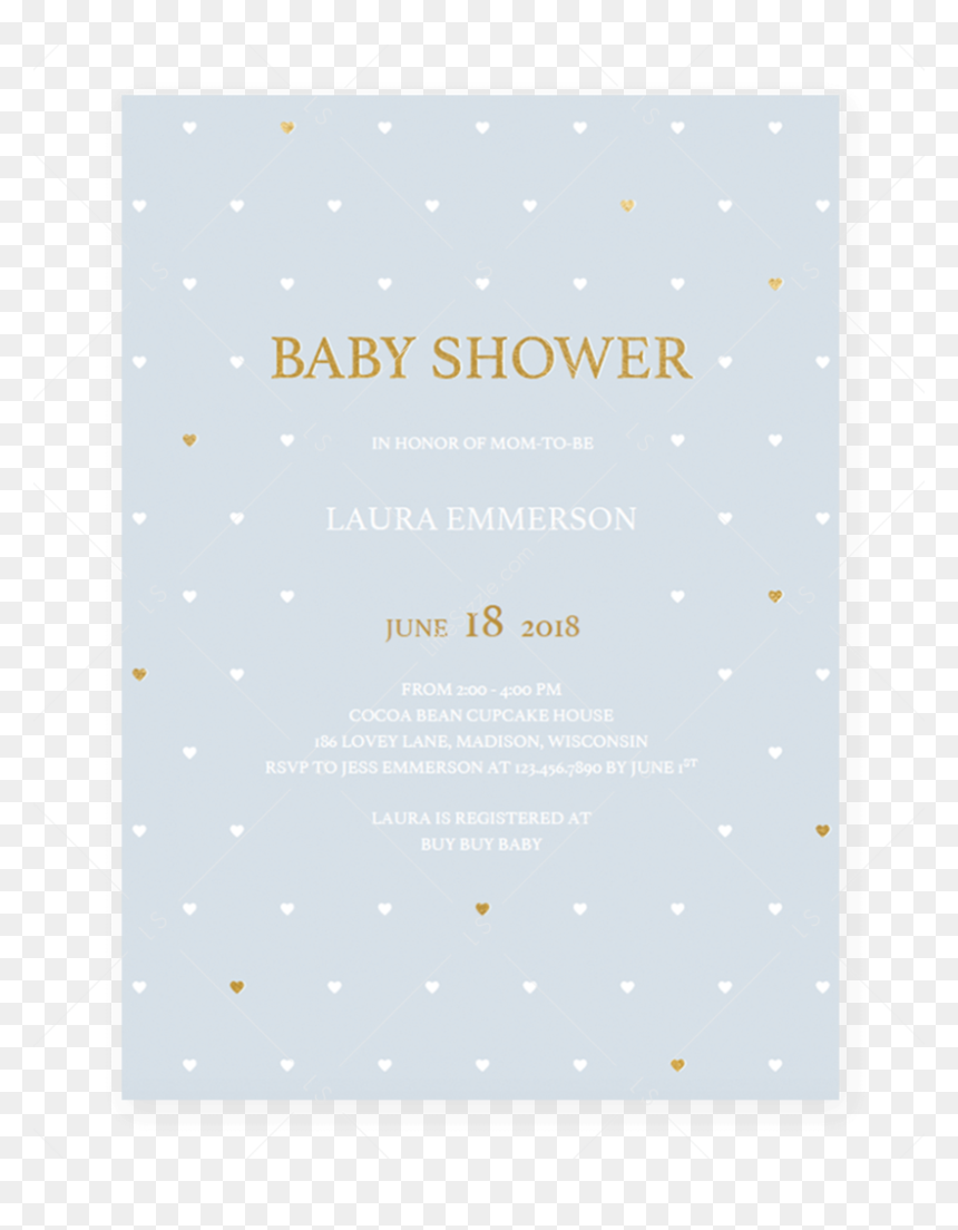 Baby Boy Shower Invitation Template By Littlesizzle - Event, HD Png Download - buy buy baby logo png