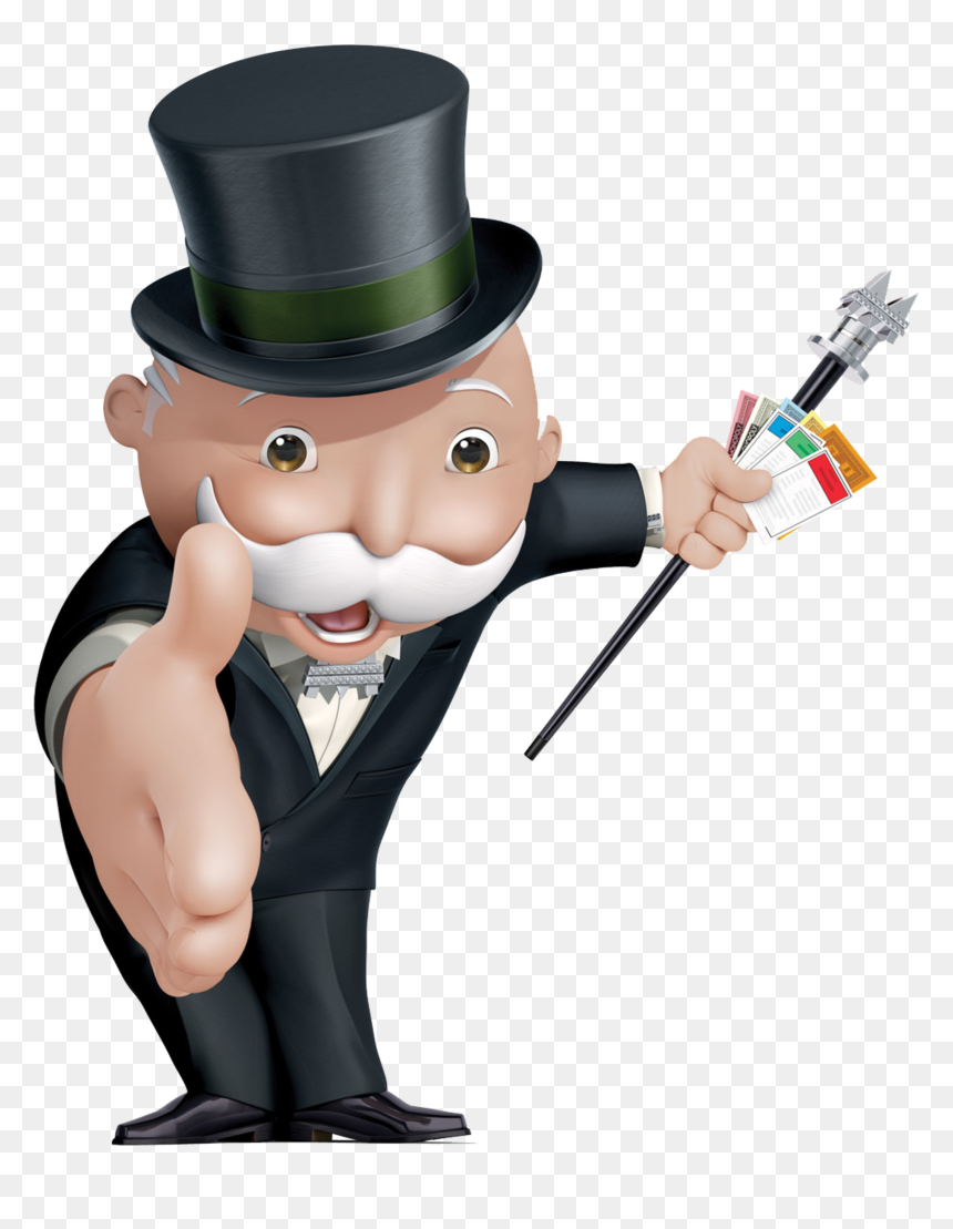 Rich Uncle Pennybags, HD Png Download - monopoly guy png