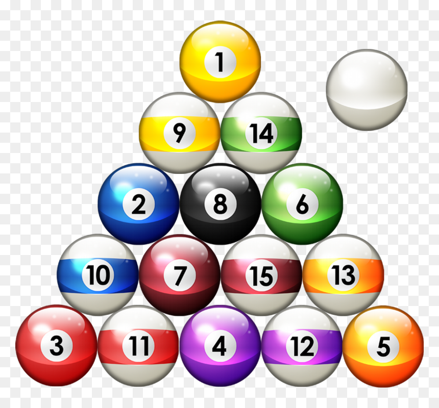 8 Ball Pool Png Transparent Image - Pool 8ball Clipart, Png Download - 9 ball png