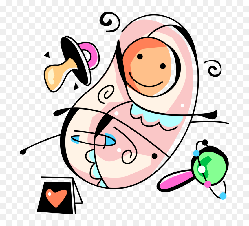 Blanket Vector Baby Graphic - Infant, HD Png Download - baby graphic png