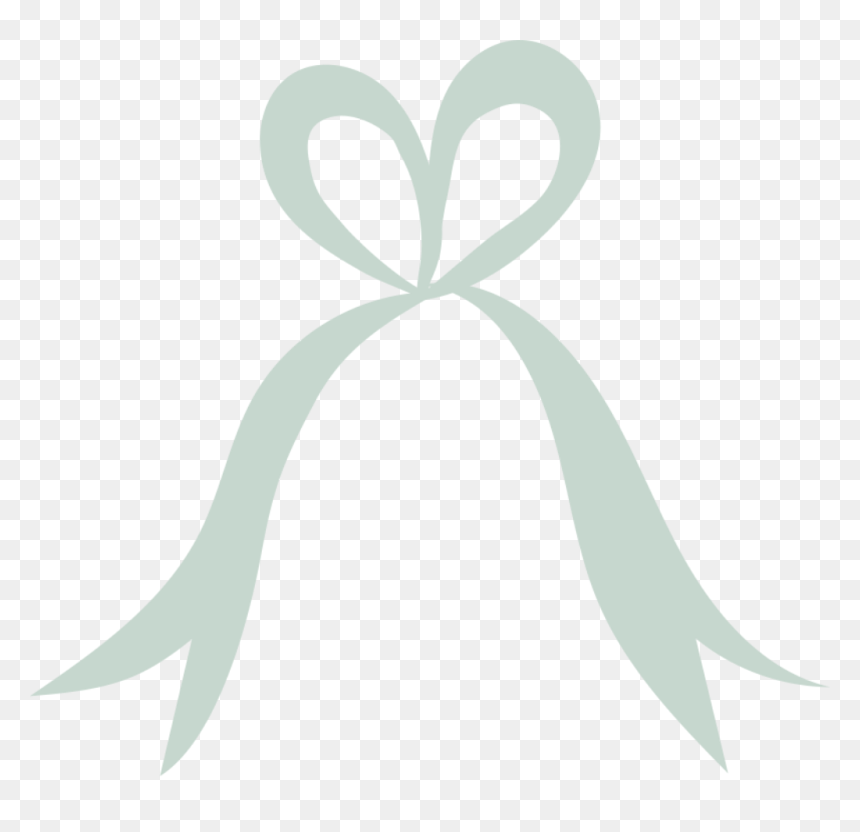 Love Ribbon Flat Vector - Illustration, HD Png Download - flat ribbon png