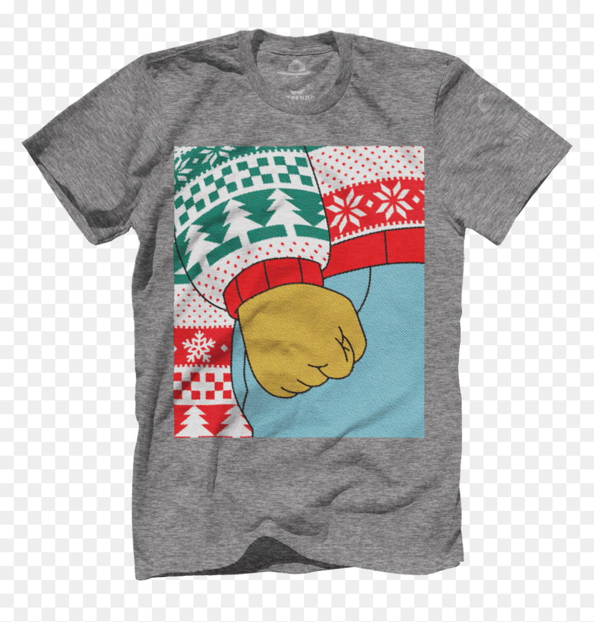 Fornicate Thyself T Shirt, HD Png Download - arthur fist png
