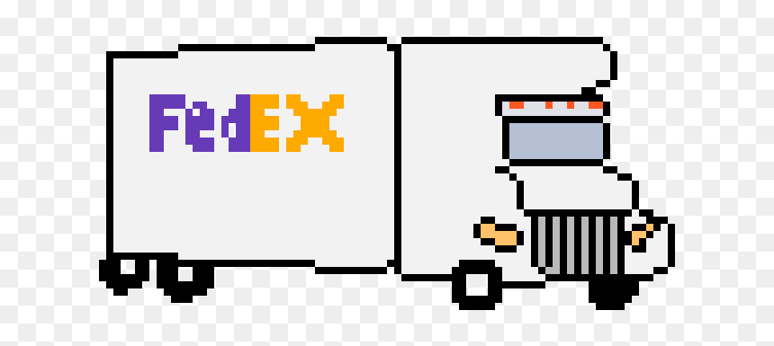 Trailer Truck, HD Png Download - fedex truck png