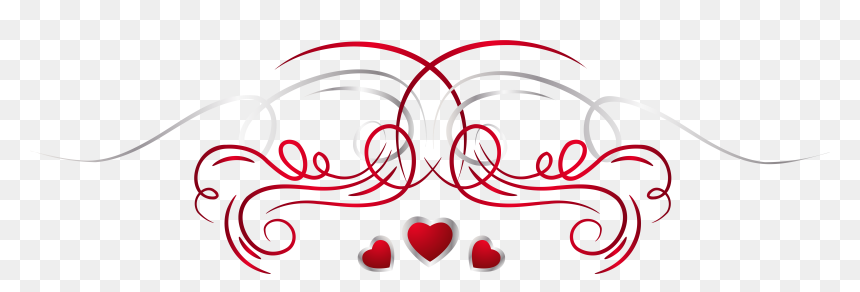 Heart Decoration Clipart , Png Download - Clip Art, Transparent Png - decoration clipart png