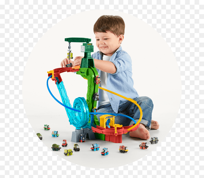Thomas The Train - Thomas And Friends Mini Motorized Raceway, HD Png Download - thomas png