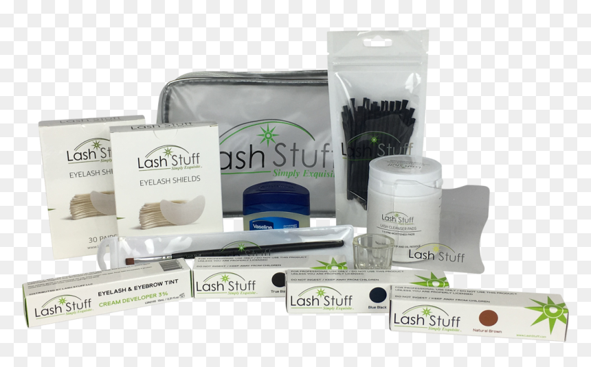 Eyelash & Eyebrow Tint Kit By Lash Stuff - Eye Liner, HD Png Download - tint png