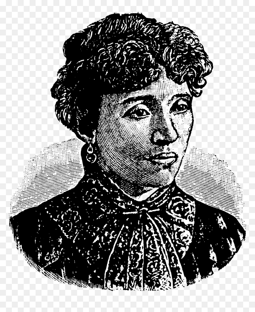 Lucy Parsons Portrait Engraving 2 - Illustration, HD Png Download - lucy png