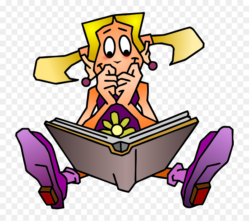 Reader Clip Art Download - Transparent Read Book Png, Png Download - oneyng faces png