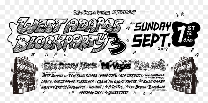 Calligraphy, HD Png Download - block party png