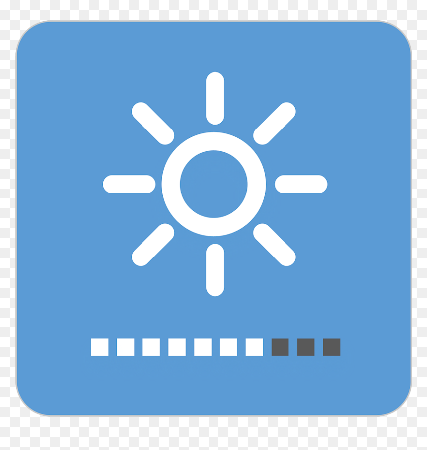 Brightness Icon, HD Png Download - crystal icon png