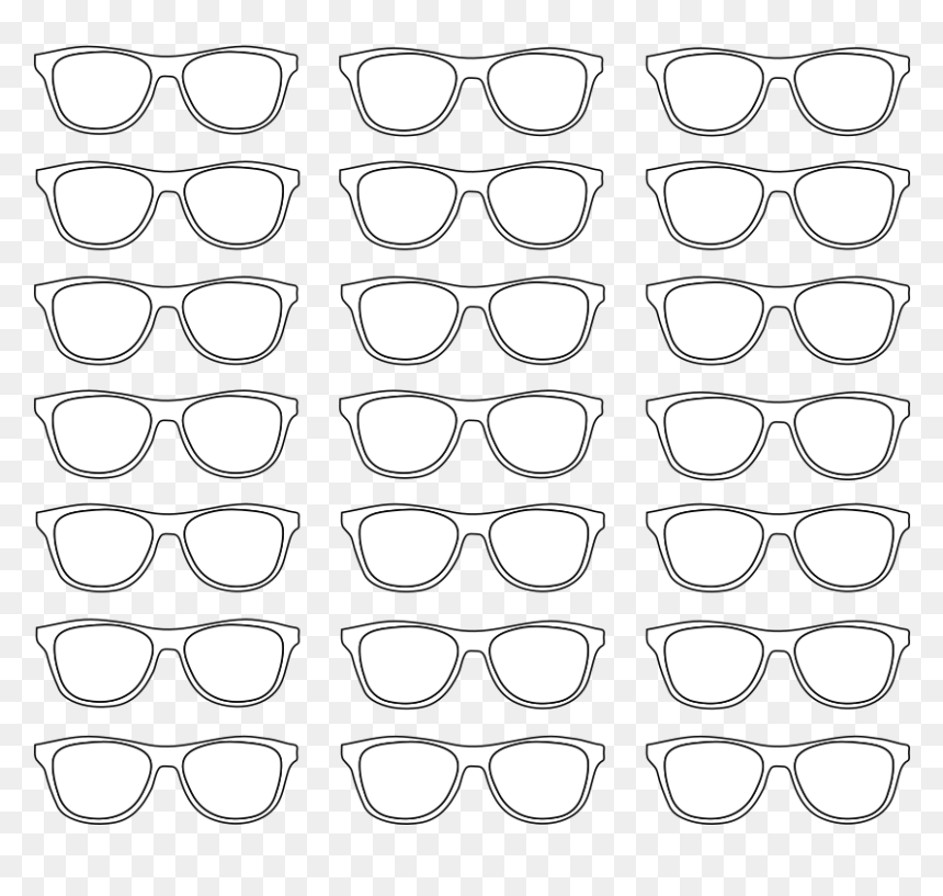 Sunglass Vector Png, Transparent Png - sunglass vector png