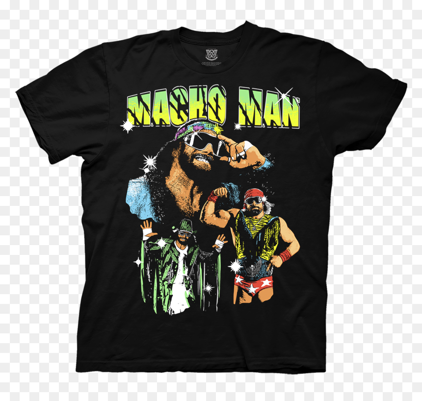 Triple Threat Macho Man Randy Savage T-shirt, HD Png Download - macho man randy savage png