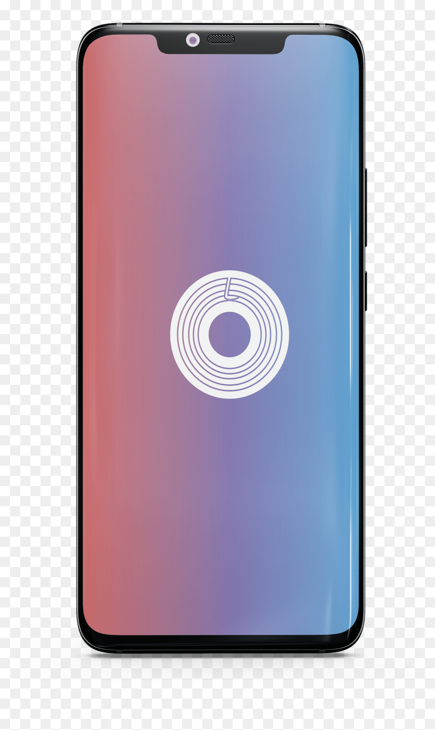 Smartphone, HD Png Download - follow me on twitter png