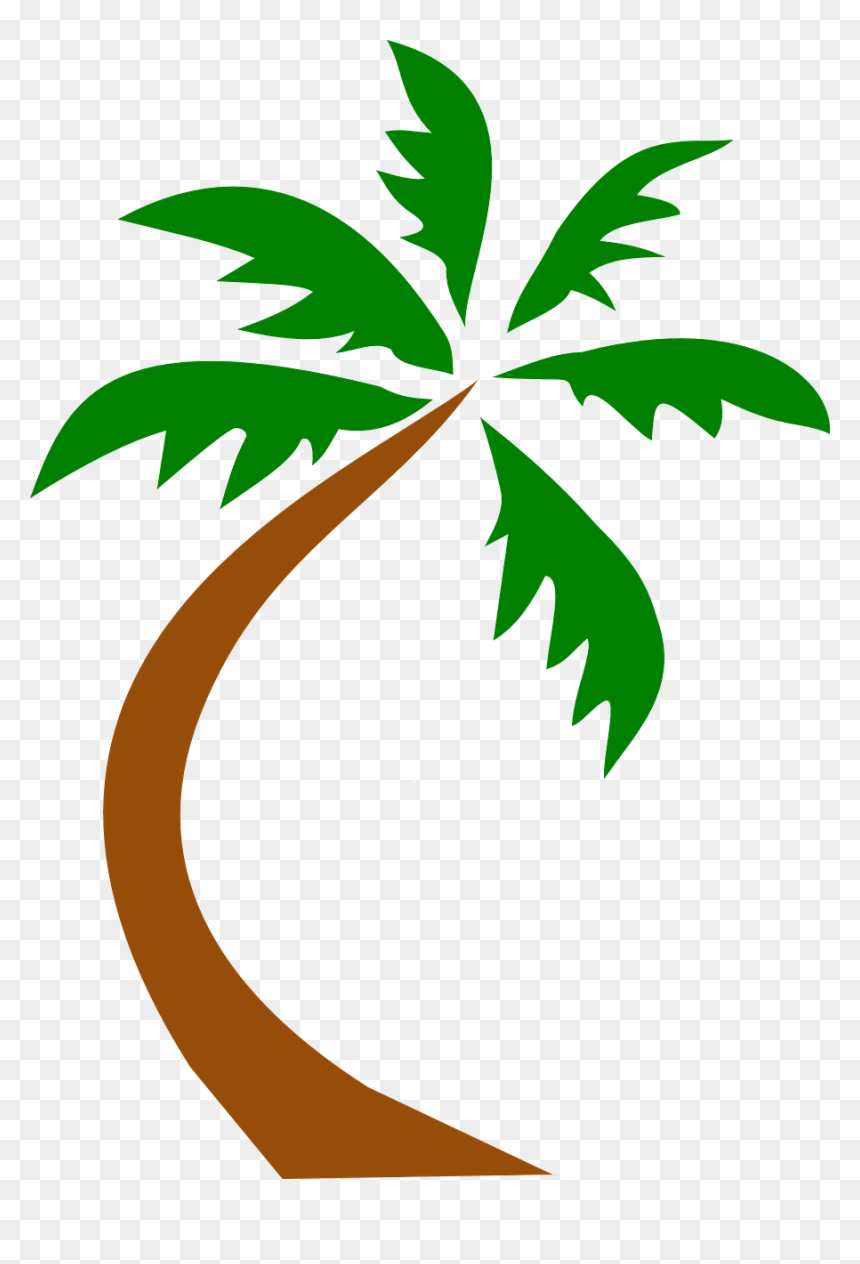 Clipart Coconut Tree Png, Transparent Png - coconut tree clipart png