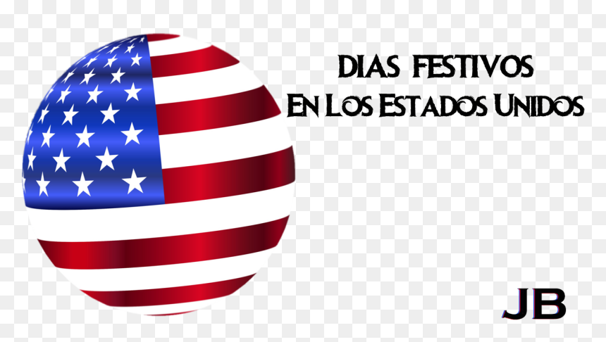 Días Festivos De Los Estados Unidos - Circular American Flag Transparent Background, HD Png Download - estados unidos png
