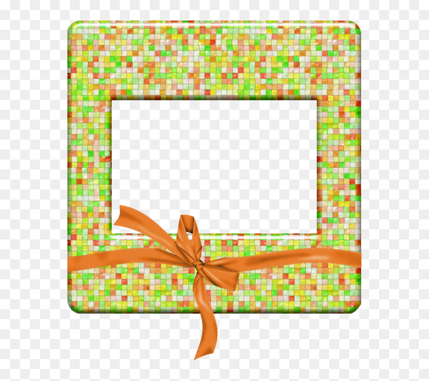 Mosaics And Bows - Tomur, HD Png Download - free borders and frames for invitations png