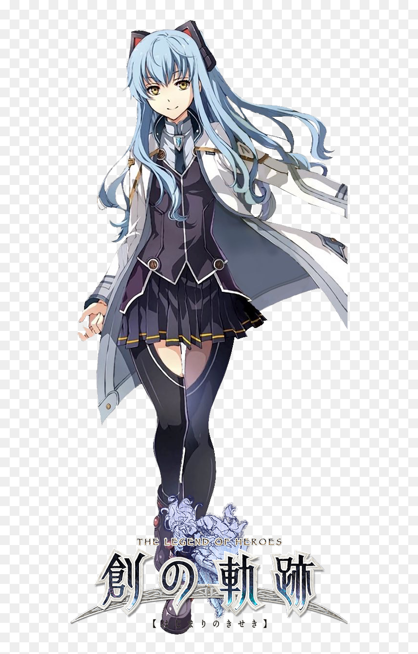 Sen No Kiseki Tio, HD Png Download - follow me on twitter png