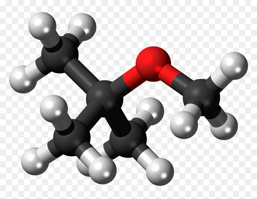 Methyl Tert-butyl Ether 3d Ball - Study Of Oxalate Ions In Guava Fruit, HD Png Download - metal ball png