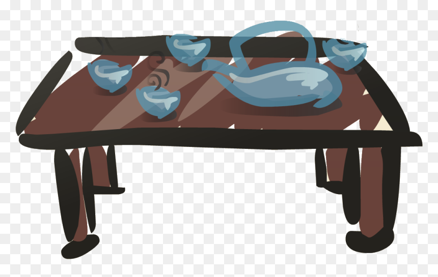 Tea Table In Catalog - Conference Room Table, HD Png Download - tea table png