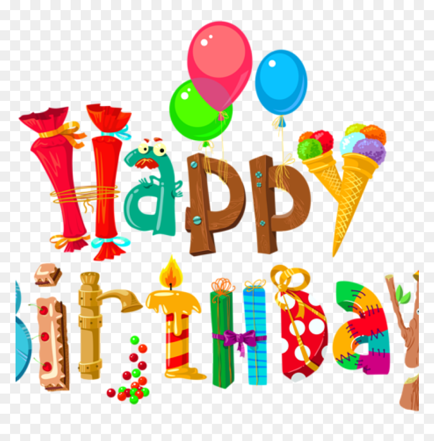 Birthday Png Happy Birthday Png Images Free Download - Portable Network Graphics, Transparent Png - bithday png