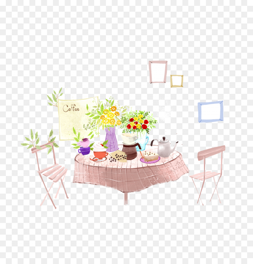 No Drawing On Tables Png, Transparent Png - tea table png