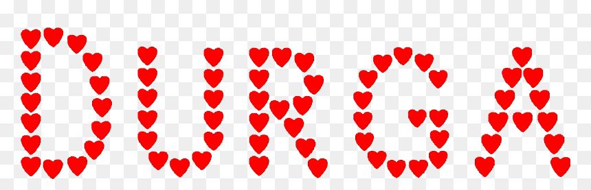 Durga Love Hearts Shirts - Heart, HD Png Download - love design png