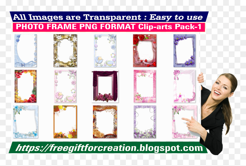 Banner, HD Png Download - photo frames png format free download