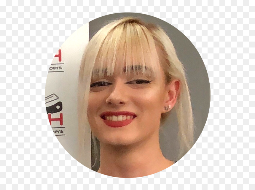 Apprentice Barber - Charlotte - Blond, HD Png Download - gents hair style png