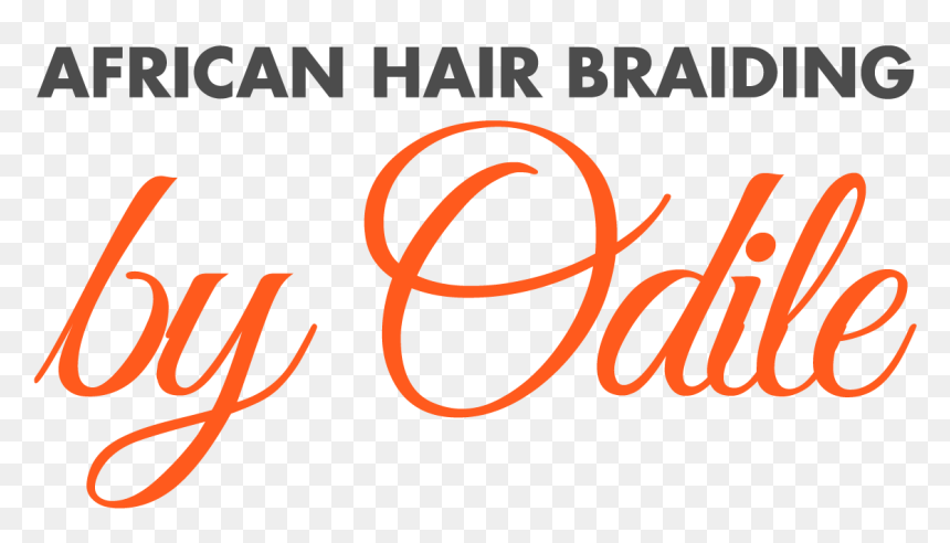 African Hair Braiding By Odile - Calligraphy, HD Png Download - love design png
