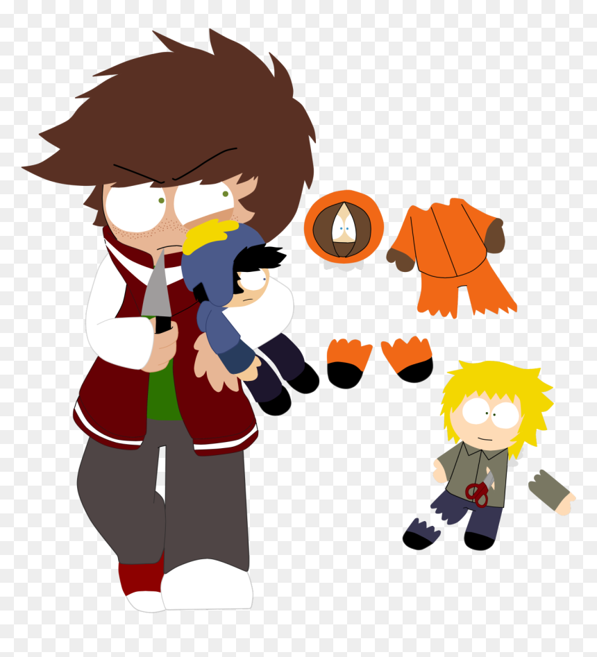 Kenny X Craig X Tweek, HD Png Download - follow me on twitter png