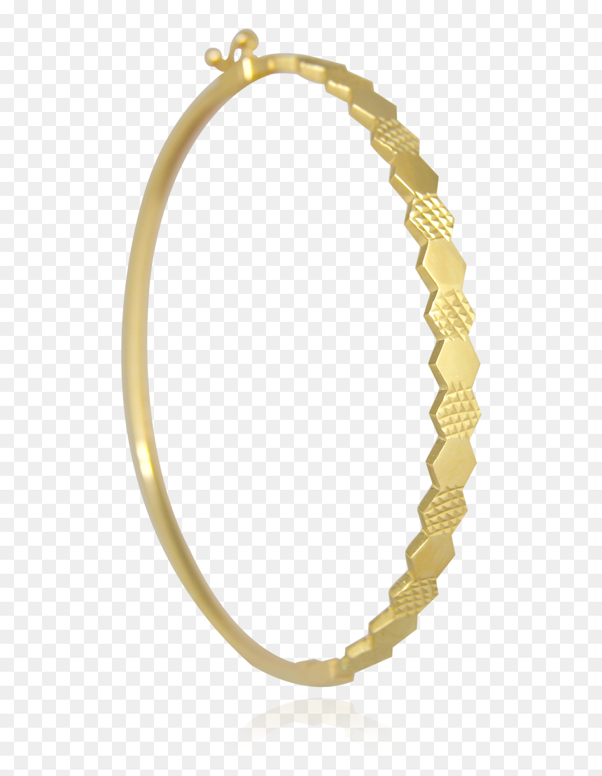 Diana Bangle By Oro China Jewelry - Bangle, HD Png Download - gold bangle png