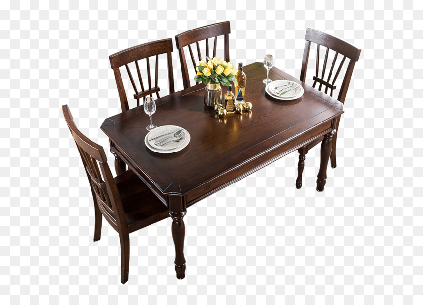 Kitchen & Dining Room Table, HD Png Download - tea table png