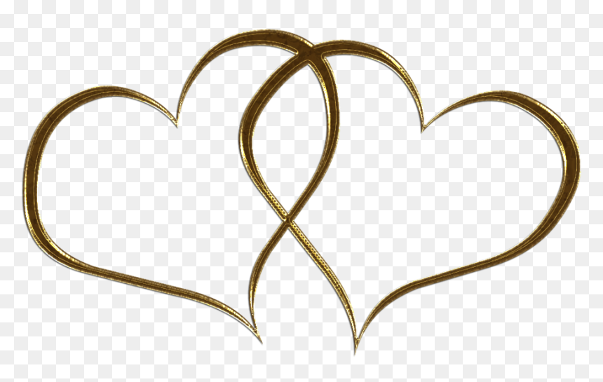 Wedding Heart Clipart Copy - Black And White Transparent Heart Clipart, HD Png Download - wedding heart clipart png