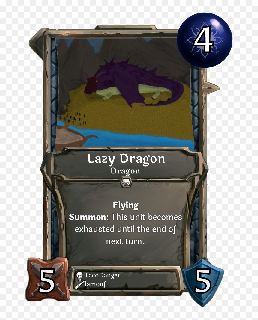 [card] Lazy Dragon - Resident Sleeper, HD Png Download - flying indian flag png