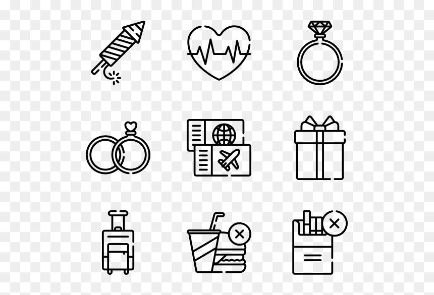 Drawing, HD Png Download - new year icon png