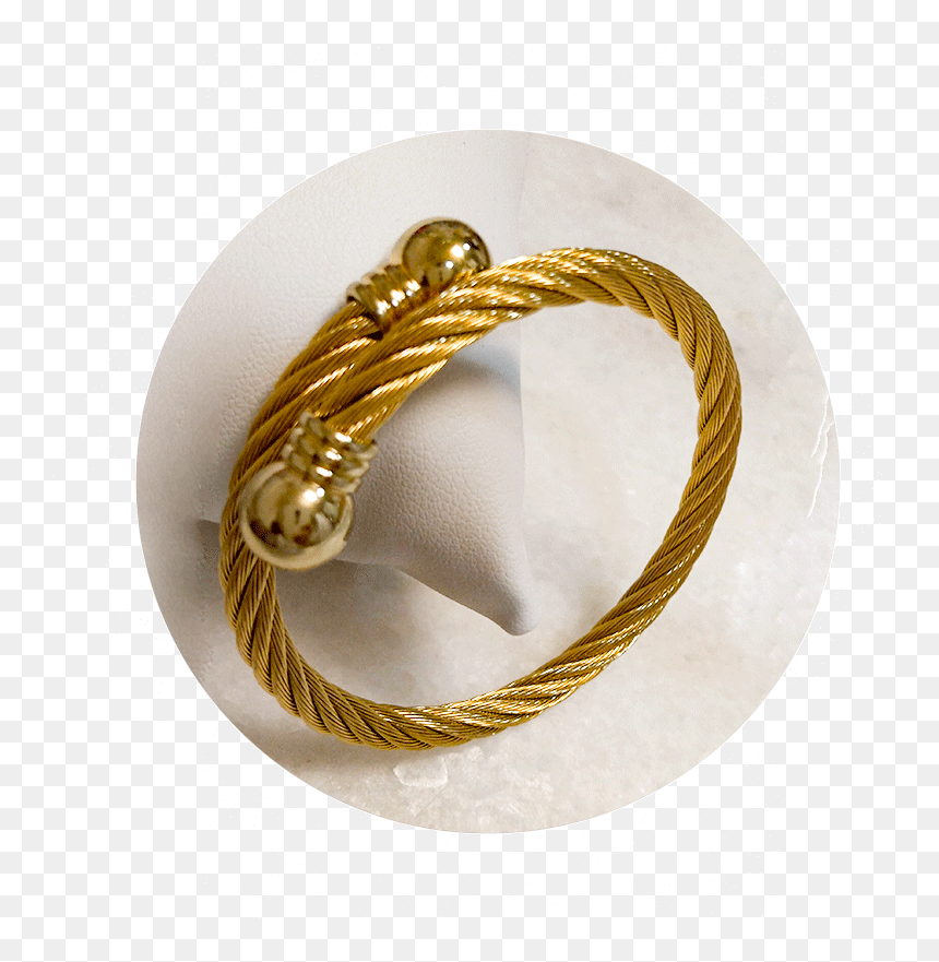 Body Jewelry, HD Png Download - gold bangle png