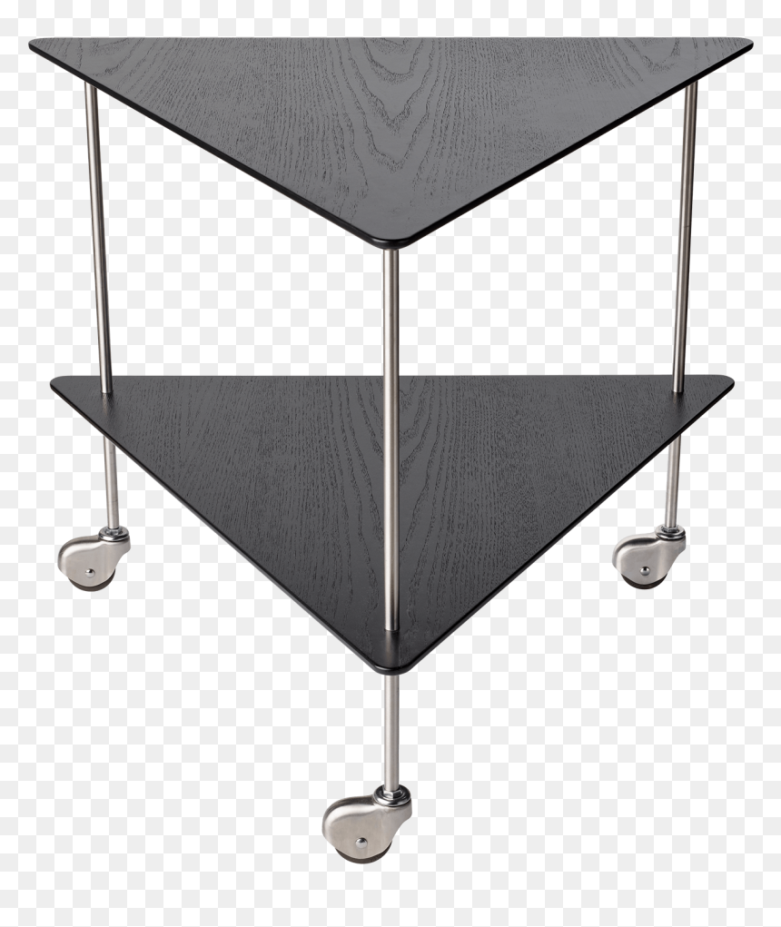 Danish Designer Arne Jacobsen Designed This Elegant - Fritz Hansen Trolley, HD Png Download - tea table png