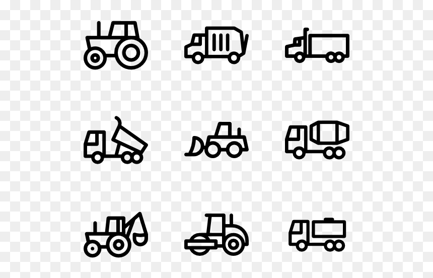 Excavator Vector Png New Year - Excavator Vector Icon, Transparent Png - new year icon png